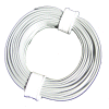 Wire, 1,0mm, grey, 10m