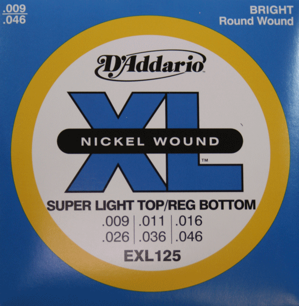 D Addario EXL125 EXL Nickel Round Wound Electric Guitar D Addario Strings Accessories Banzai Music GmbH