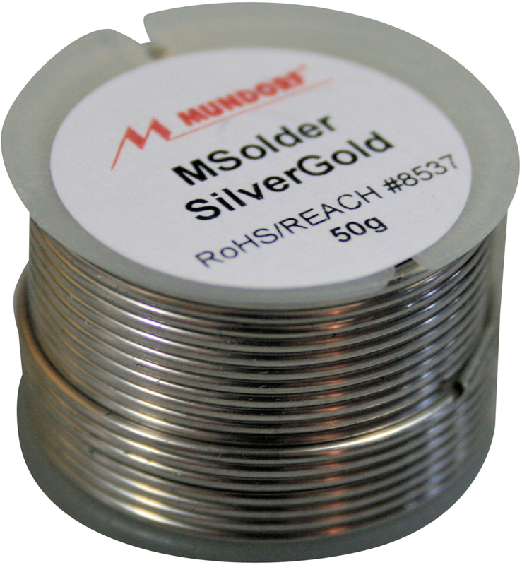 Mundorf Solder Silver Gold 50g :: Solder :: Soldering :: Tools ::  Electronic Parts :: Banzai Music GmbH