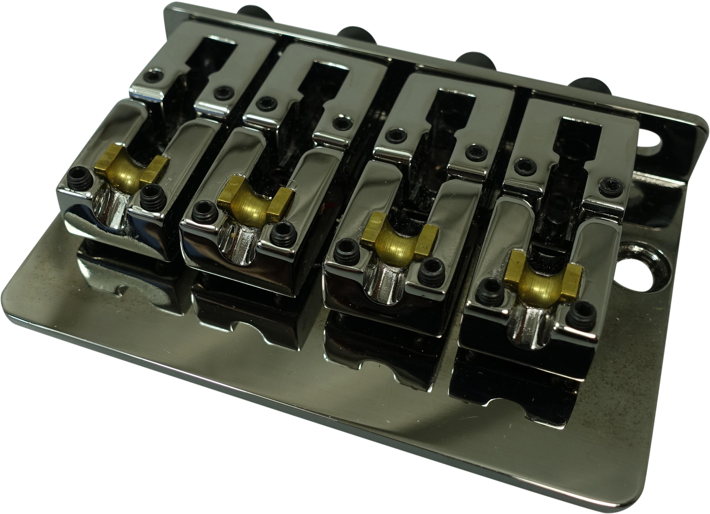 Schaller SC550378 2000 Piezo 4-string Ruthenium :: Schaller