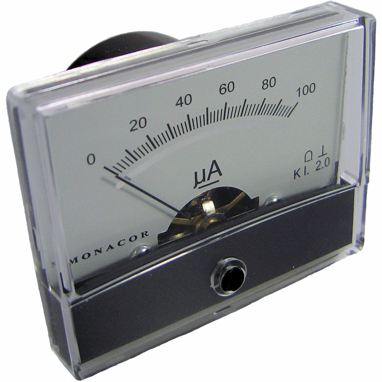 kalf gek geworden Ontaarden Moving Coil Meter A005 :: Moving Coil Meters :: Optoelectronics ::  Electronic Parts :: Banzai Music GmbH