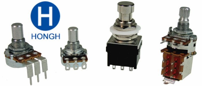 Hongh Potentiometers and Switches - Shop Now