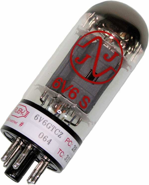Ruby Tubes 6V6GTCZ Ruby Tubes Tubes Banzai Music GmbH