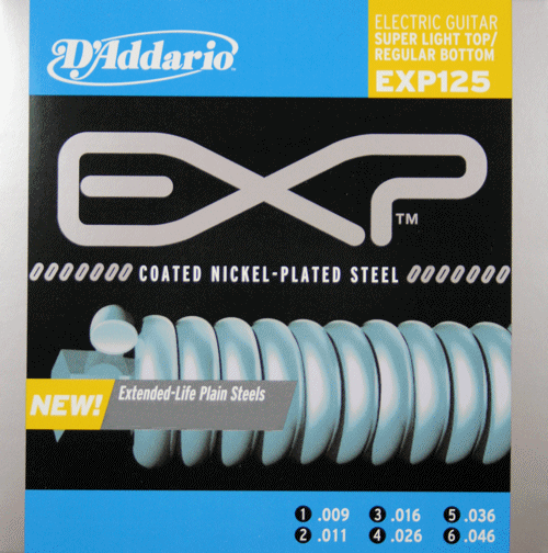 D Addario EXP125 EXP Coated Electric Guitar D Addario Strings Accessories Banzai Music GmbH