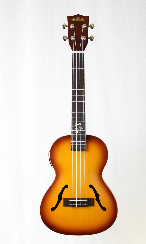 Kala Jazz Tenor Ukulele Honey Burst Kala Acoustic Guitars