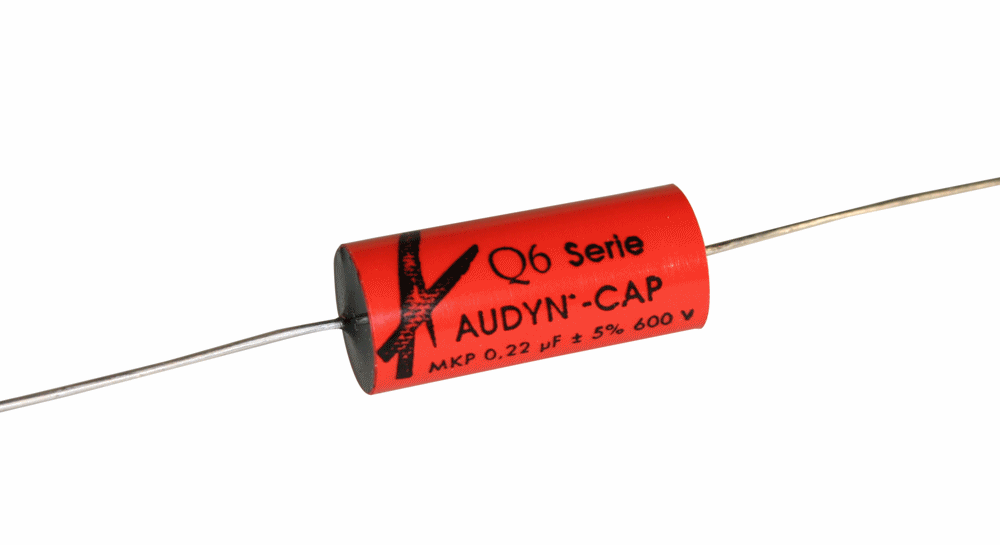 Audyn-Cap FOLIENKONDENSATOR Q6 3,3 uF 600 V 5 % axial 