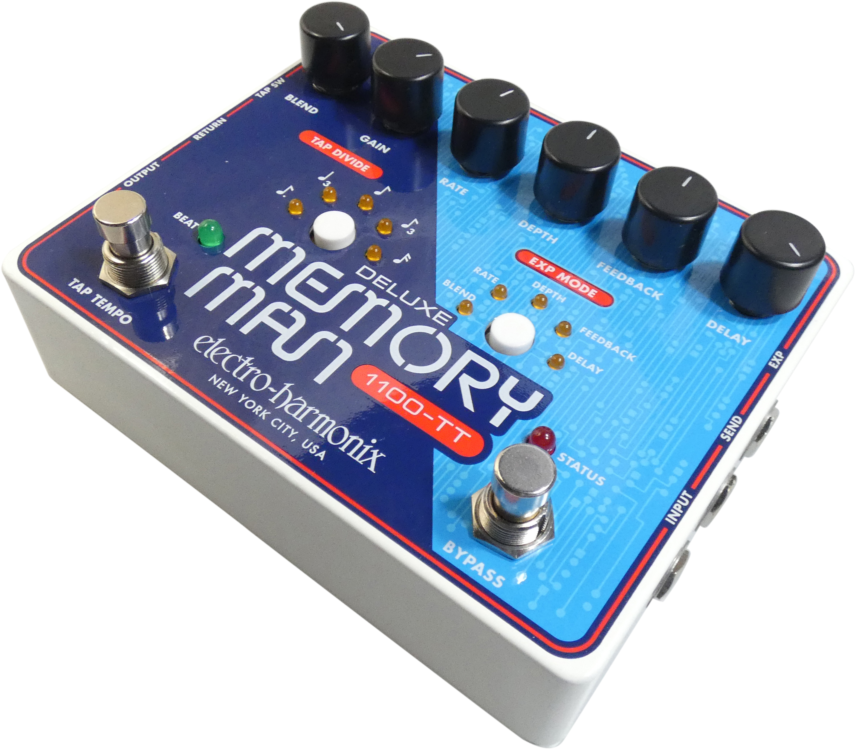 Electro Harmonix Deluxe Memory Man 1100-TT :: Electro Electro Harmonix Deluxe Memory Man 1100-TT :: Electro