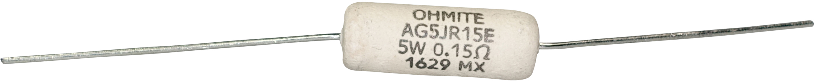 7x23 2 pc Résistance ohmite audiogold Non-magnetic 5 W 82r 5% ø8 8 mm