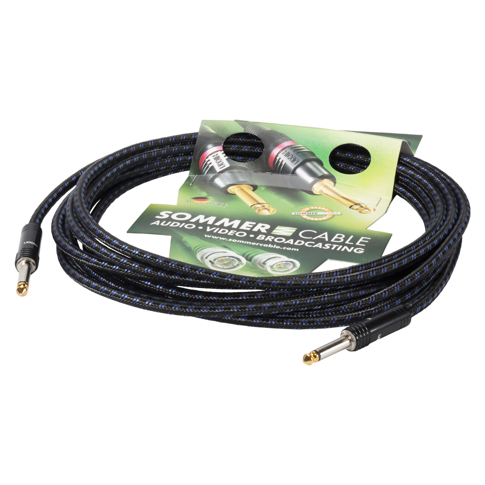 Sommer Cable Classique-blue-3m :: Instrument Cable :: Sommer Cable ...