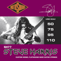 Rotosound SH77 STEVE HARRIS Set 4-string Flatwound Heavy 50-110