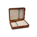 GEWA Reed case alto saxophone 6 reeds painted reddish-brown