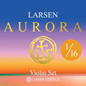 Larsen Aurora Violin Strings Set 1/16 medium