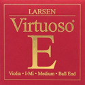 Larsen Violin Strings Virtuoso E steel ball medium