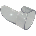 Clear D Fingerpick, large