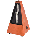Wittner Metronome pyramid shape Mahogany colored. Matt 801M