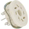 Tube Socket Octal, snap ring