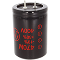 JJ 470uF, 400V radial