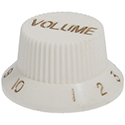 Guitar knob VOL-WHT