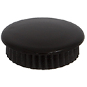 Teardrop 20mm Cap Black