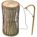 GEWA Talking Drum Height 30cm, diameter 17cm