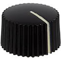 Amp style knob black