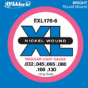 D'Addario EXL170-6