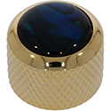 Q-Parts Dome GLD Blue Abalone