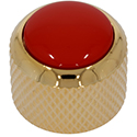 Q-Parts Dome GLD Solid Red