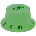 Guitar knob TONE-GREEN