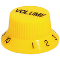 Guitar knob VOL-YELLOW