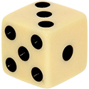 Dice Knob Cream