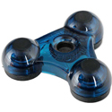Aubert endpin holder, blue CPH-VIVA-BL