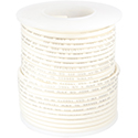 Wire, 0,35mm, white, 15m