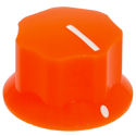 Eagle knob 25mm Orange