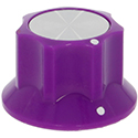 Fluted knob FLUTEY Violet