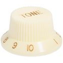 Guitar knob TONE-Aged White