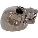 Skull Knob Skully CHR-LG-BLACK