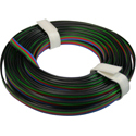 Quad Wire 0,25mm, bk/gn/rd/bl, 5m