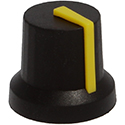 GNA knob ST-BLK-YELLOW