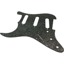 Toronzo Pickguard ST-SSS-LH-2PLY-Sparkle Black