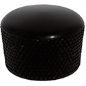 Cupcake Dome Knob Black