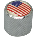 Dome Knob USA Chrome