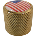 Dome Knob USA Gold