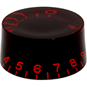 Speed knob Speedy-Red Tint