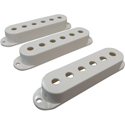 Strat Pickup Cover Set White