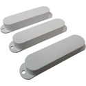 Strat Pickup Cover Set NH White