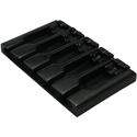 3-D Bass Bridge, 5-string, Black