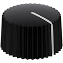 Amp style knob PSH-Black