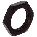 Finishing Nut 3/8 inch Black Nickel