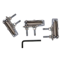 Latin Percussion Conga boiler assembly Chrome, 3 pieces